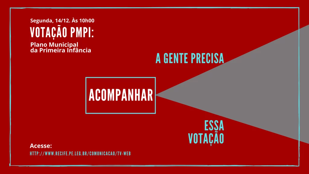 Instituições, coletivos e entidades pedem alterações no Plano Municipal da Primeira Infância