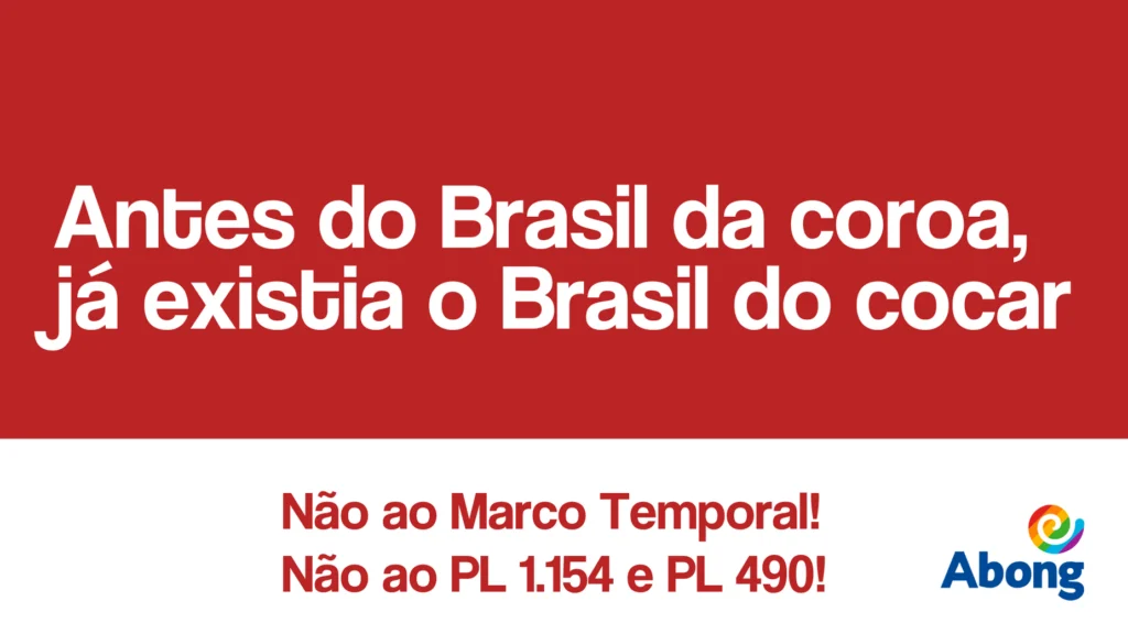 O SILÊNCIO NÃO É UMA OPÇÃO PARA  A SOCIEDADE CIVIL: NÃO A PL N° 1.154 E O PROJETO DE LEI Nº 490