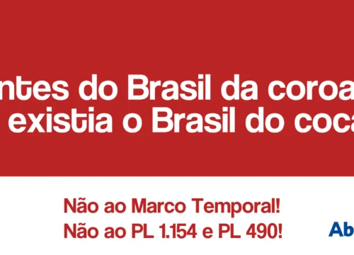 O SILÊNCIO NÃO É UMA OPÇÃO PARA  A SOCIEDADE CIVIL: NÃO A PL N° 1.154 E O PROJETO DE LEI Nº 490