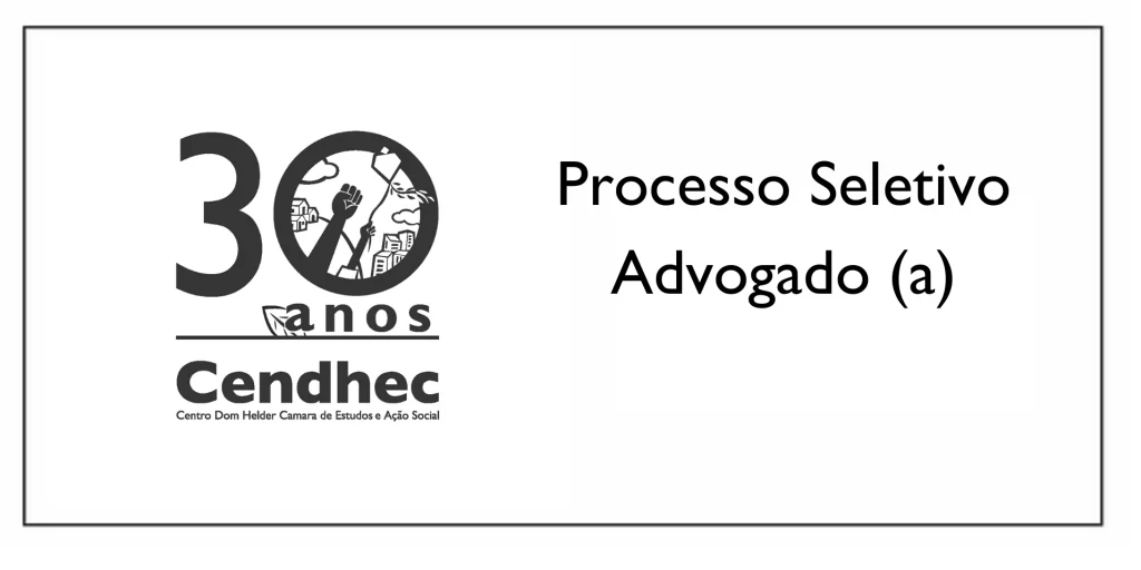 Cendhec lança edital para cadastro reserva de Advogado/a